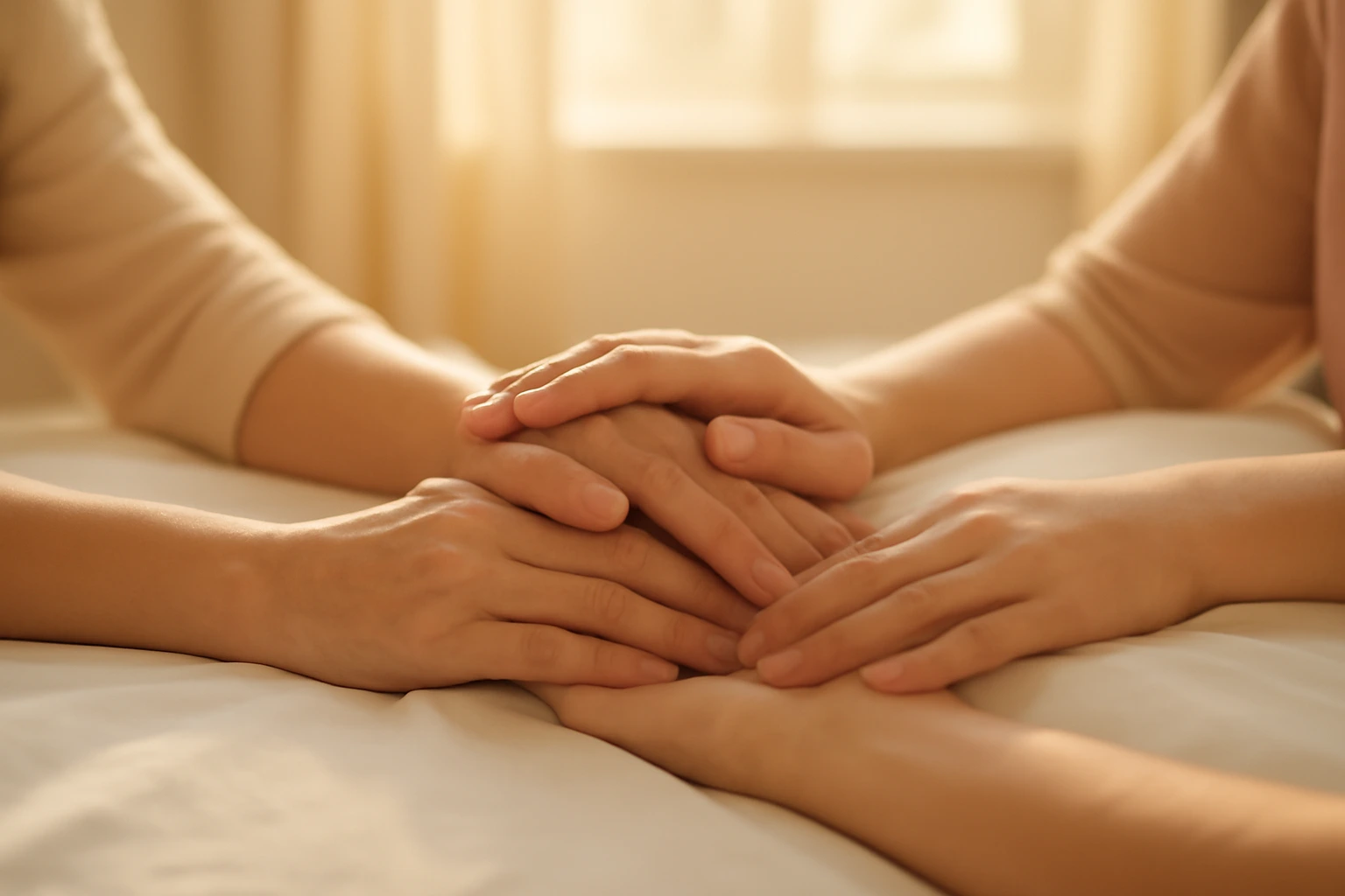 Hộ niệm A Di Đà cho người thân lúc lâm chung: gia đình chuẩn bị gì, phối hợp với bác sĩ và chùa thế nào