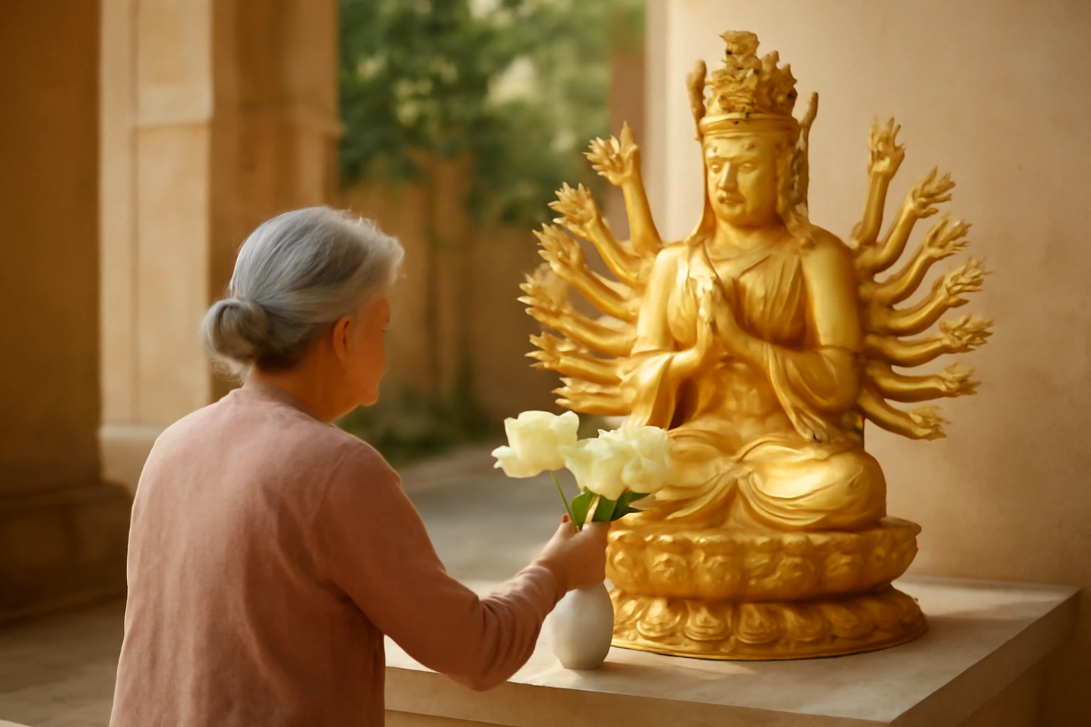 Thiên Thủ Thiên Nhãn Quán Âm là ai: hình tượng nghìn tay nghìn mắt và ý nghĩa từ bi